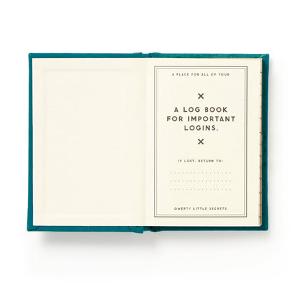 Definitely Not My Passwords Tiny Diary