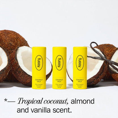 Fussy Natural Deodorant Coconut Milk - Travel Mini 15g