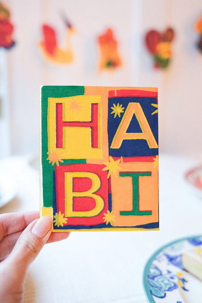 ‘HAPPY BIRTHDAY’ Concertina Card