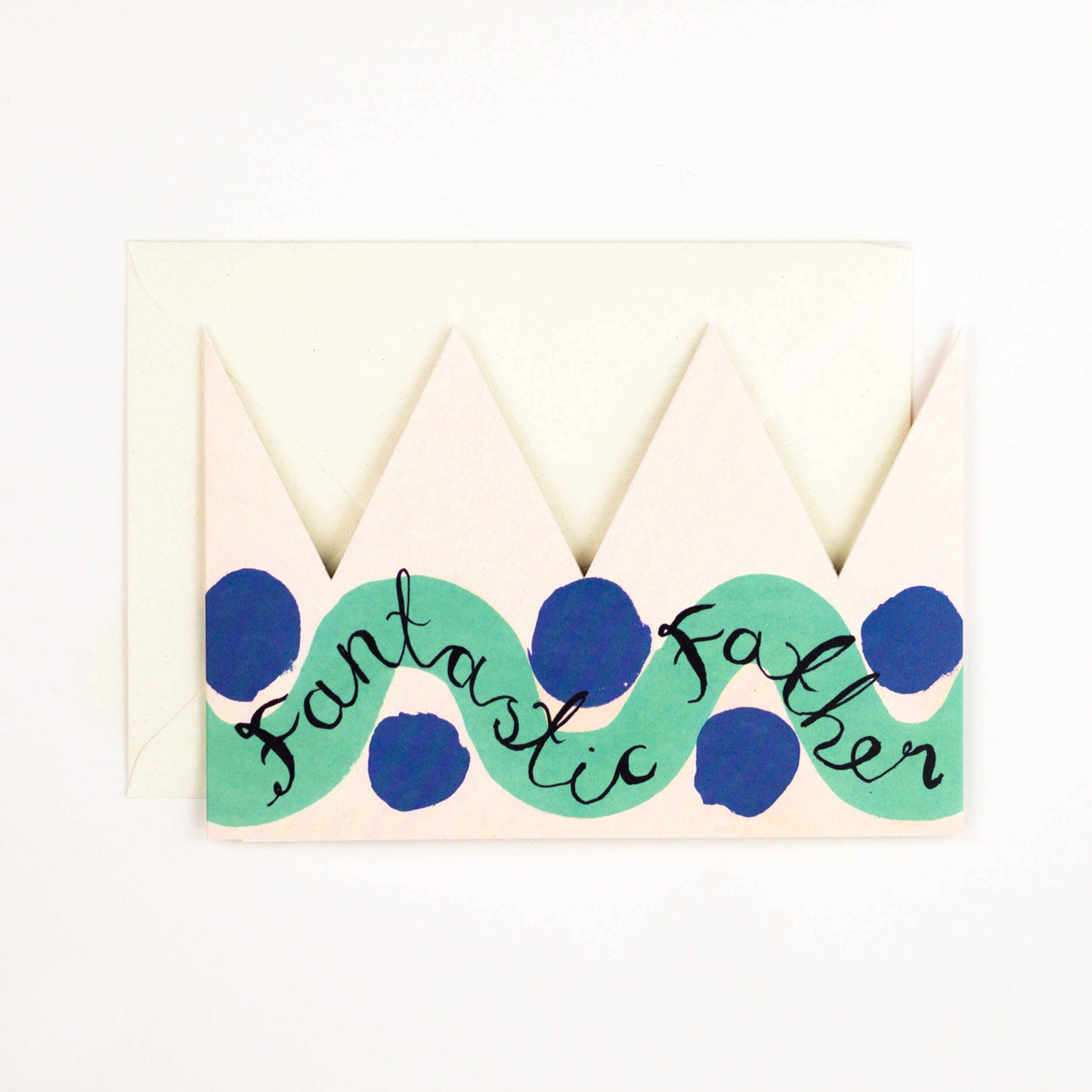 Fantastic Father Party Hat Card