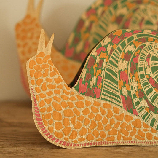 Slow Snail Greeting Card