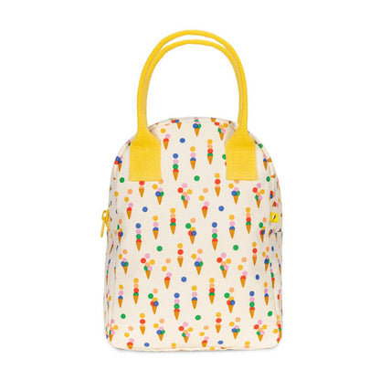 Fluf Zipper Lunch Bag Summer Cones