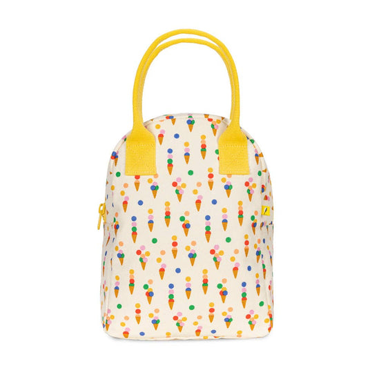 Fluf Zipper Lunch Bag Summer Cones
