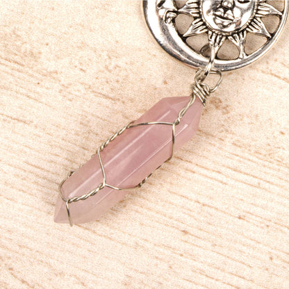 Healing Crystal Keychain