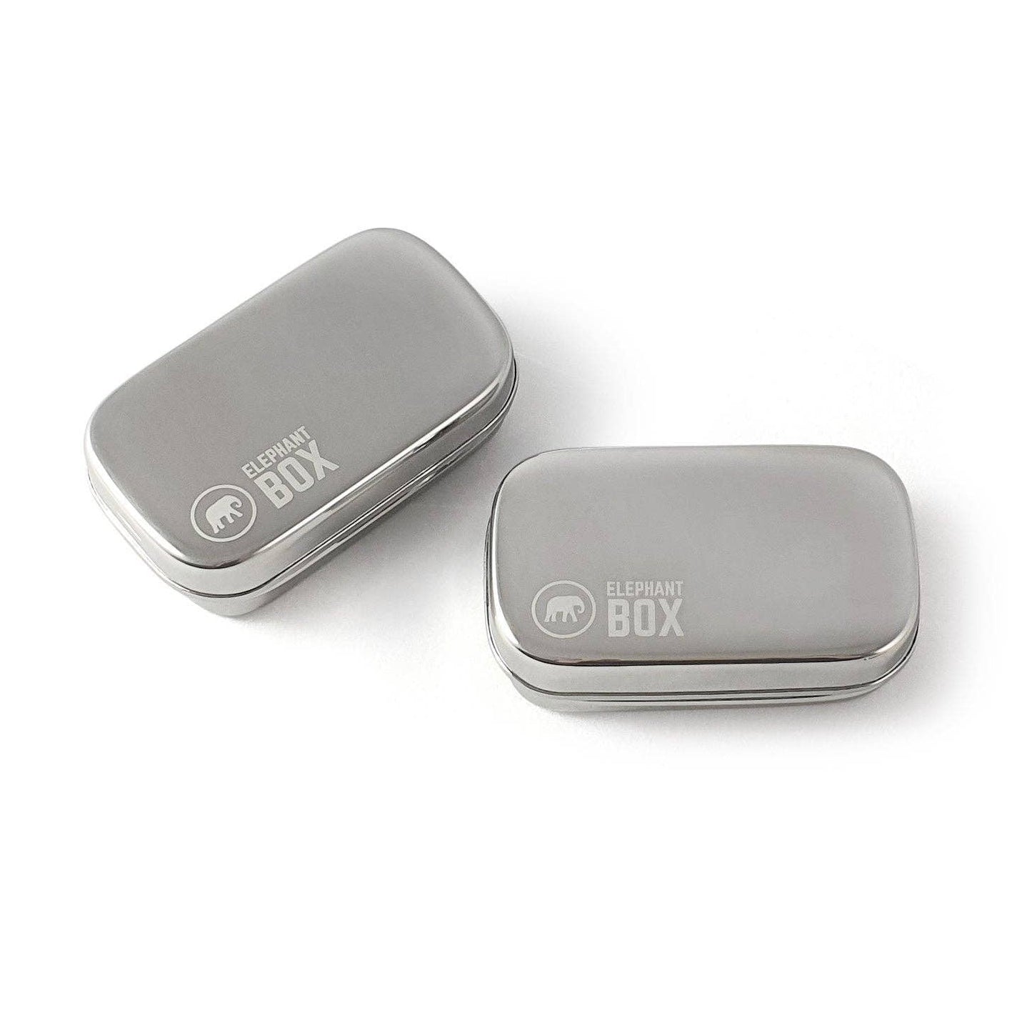 Elephant Box Stainless Steel Mini Snack Pod Pair