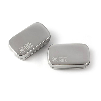 Elephant Box Stainless Steel Mini Snack Pod Pair