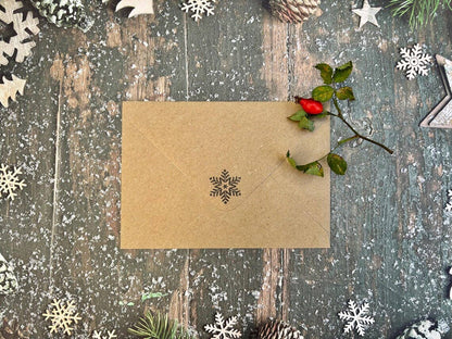Peace on Earth Plantable Seeded Christmas Card