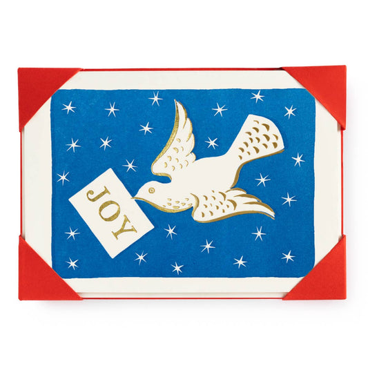 Dove Notelet Christmas Card 5-Pack