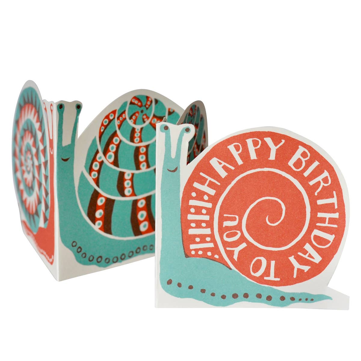 Snail Mail Concertina Card