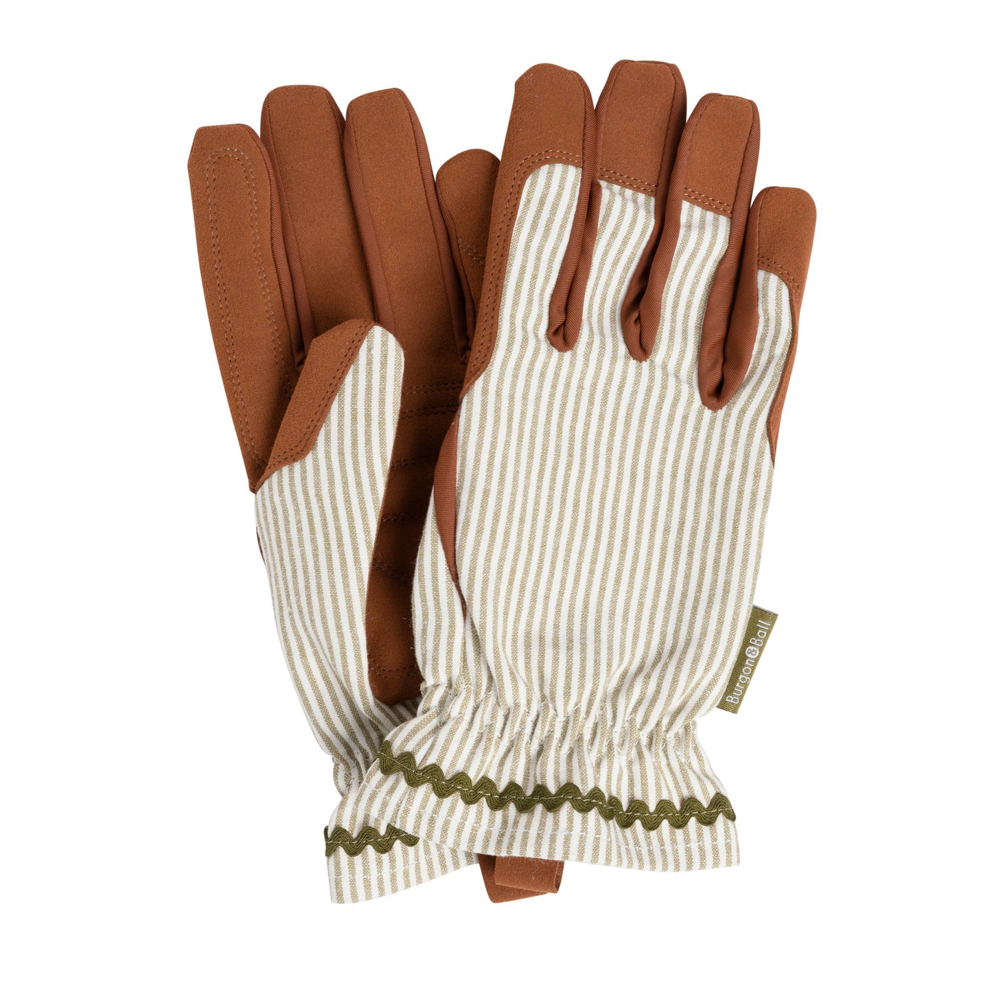 Gardening Gloves – Olive Stripe