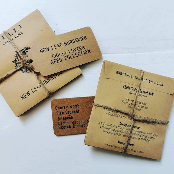 Chilli Lovers Seed Collection