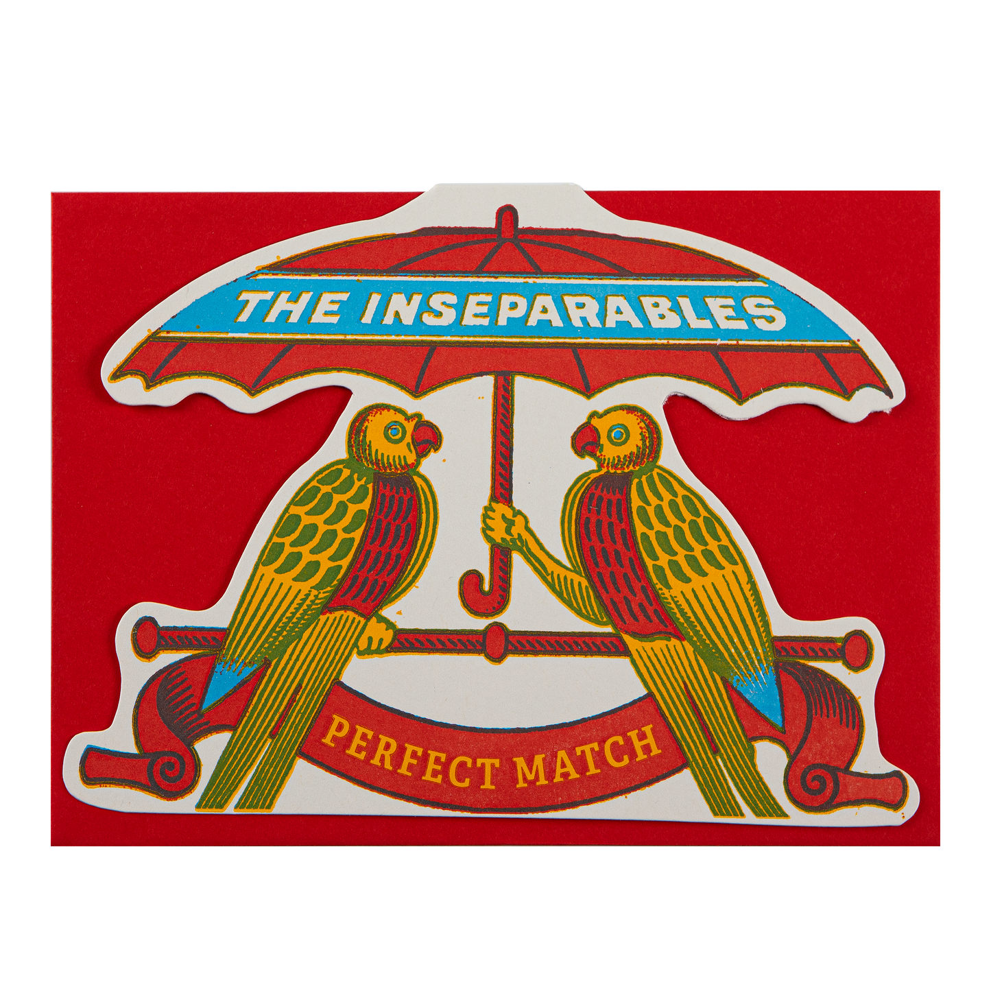 The Inseparables Cut Out Card