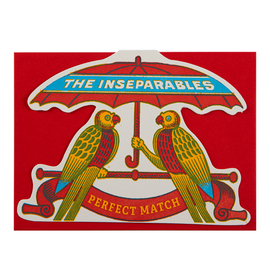 The Inseparables Cut Out Card