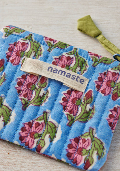Fairtrade Indian Block Print Coin Purse