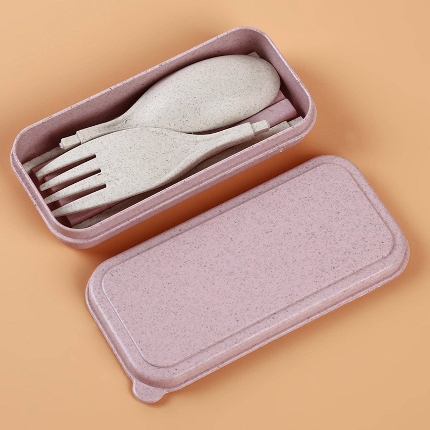 Biodegradable Wheat Straw Travel Cutlery Set