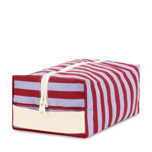 Fluf Traveller Bag - Awning Stripe Chili Pepper