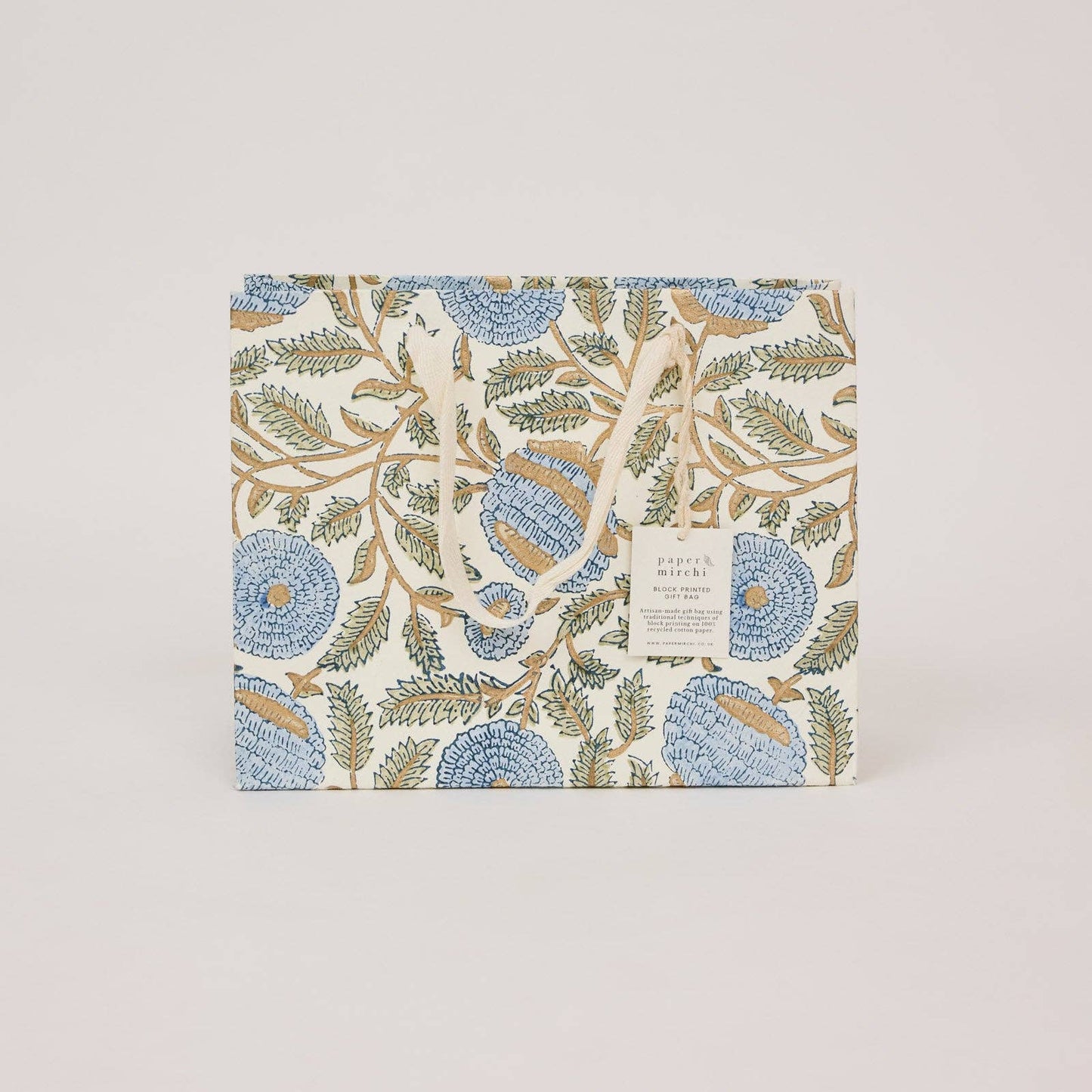 Medium Block Printed Gift Bags