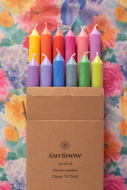 Dawn 'til Dusk Dinner Candles - Set of 12