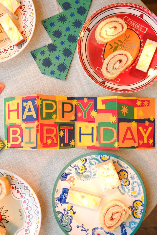‘HAPPY BIRTHDAY’ Concertina Card