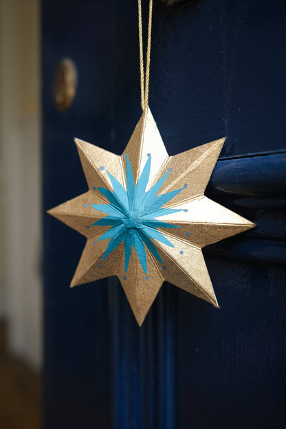 Golden Star Board Decoration