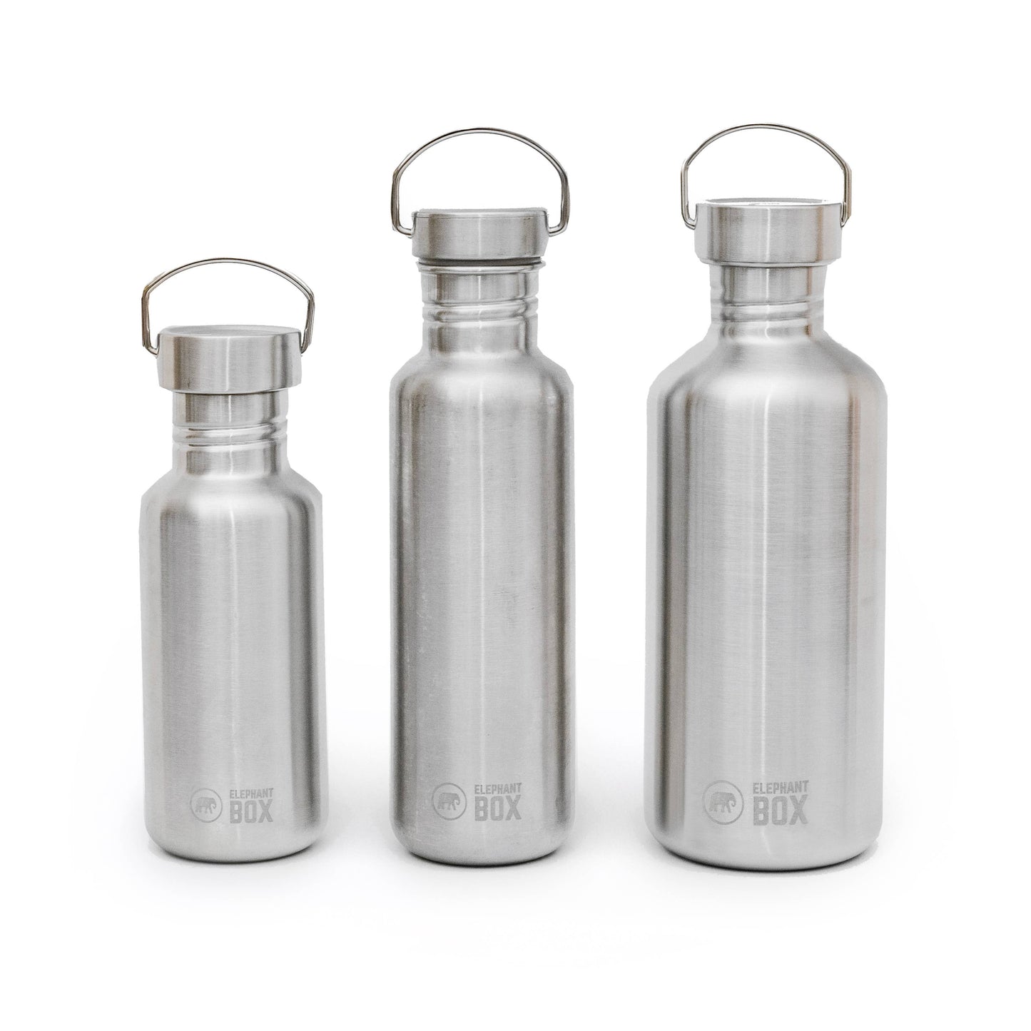 Stainless Steel Single-Wall Bottles: 1.2ltr