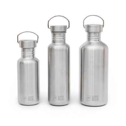 Stainless Steel Single-Wall Bottles: 1.2ltr