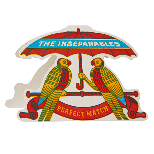 The Inseparables Cut Out Card