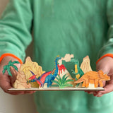 Cotton Twist Dinosaur Scene Craft Kit