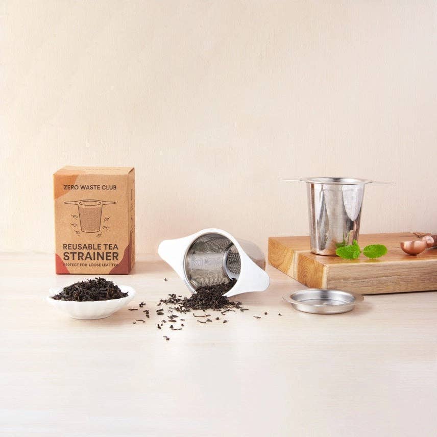 Zero Waste Club Stainless Steel Tea Strainer