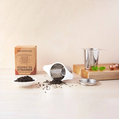 Zero Waste Club Stainless Steel Tea Strainer