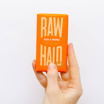 Dark & Orange Organic Vegan Chocolate Mini Bar 35g