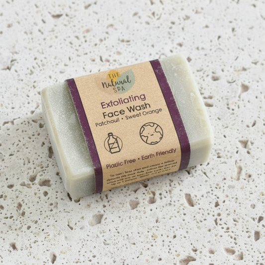 Exfoliating Face Wash - Clary Sage, Patchouli + Citrus