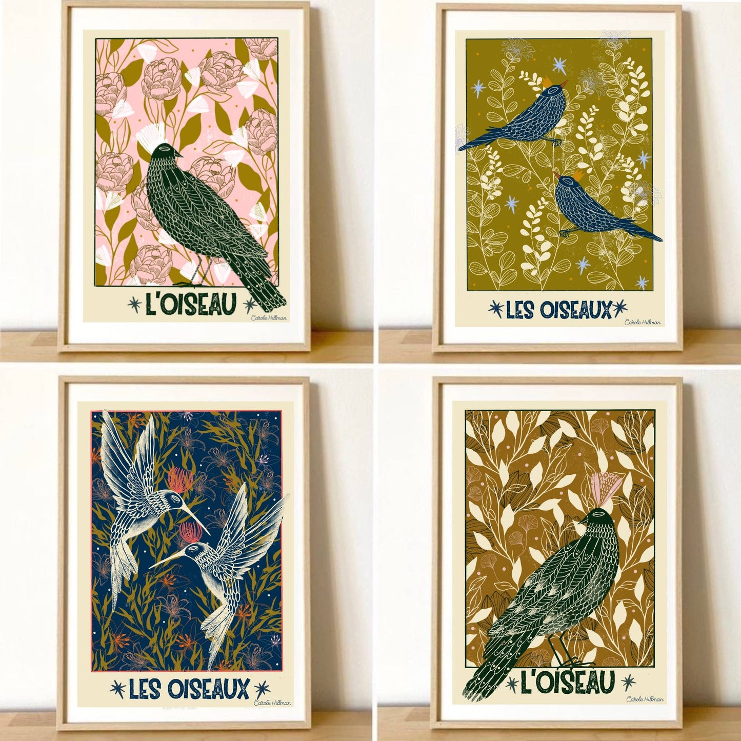 Les Oiseaux Art Print