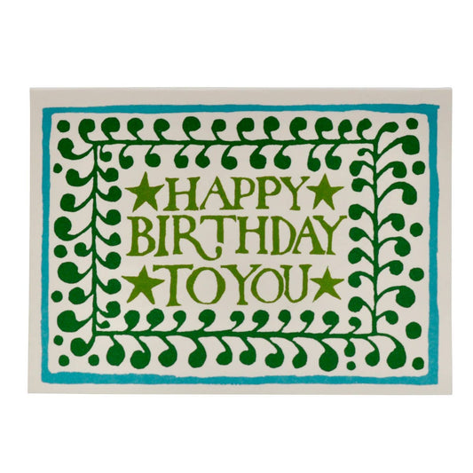 Happy Birthday To You Card