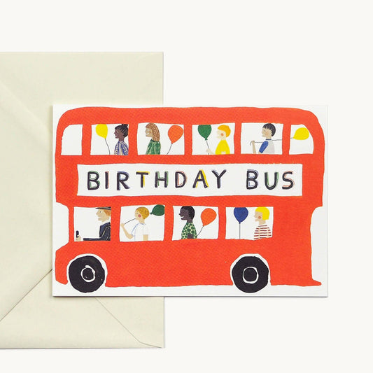 The ‘Birthday Bus’ Birthday Card