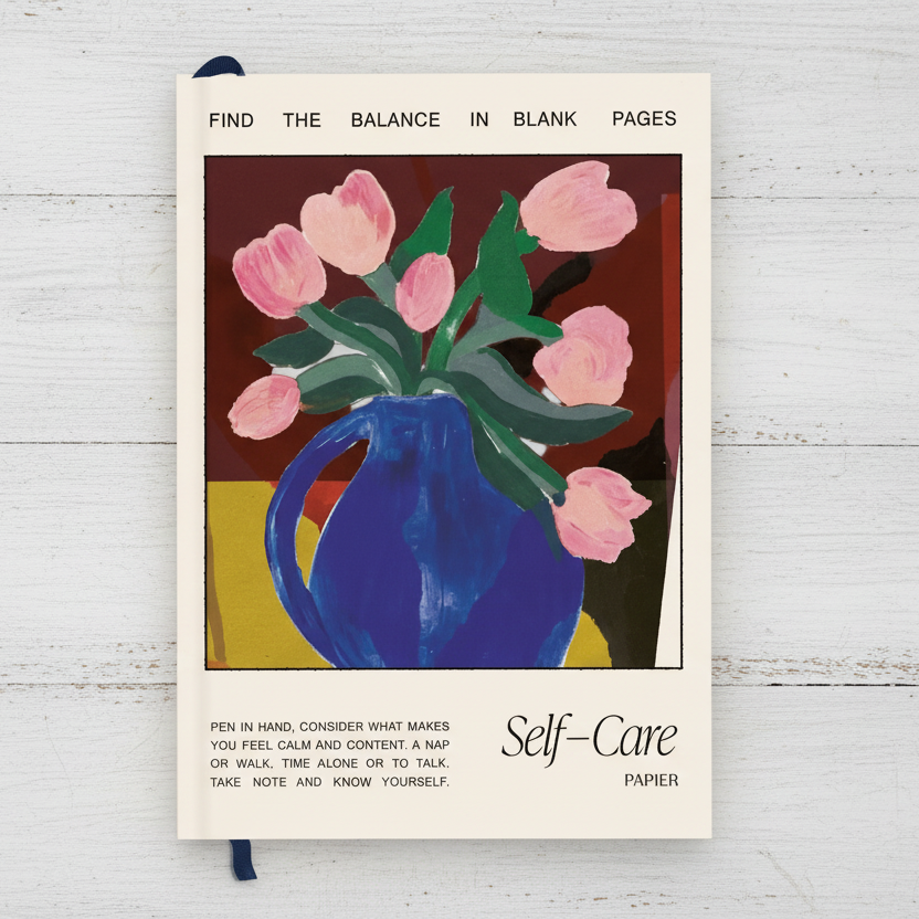 Tulip Vase Wellness Journal