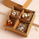 Set of 4 Boxed Mini Baubles