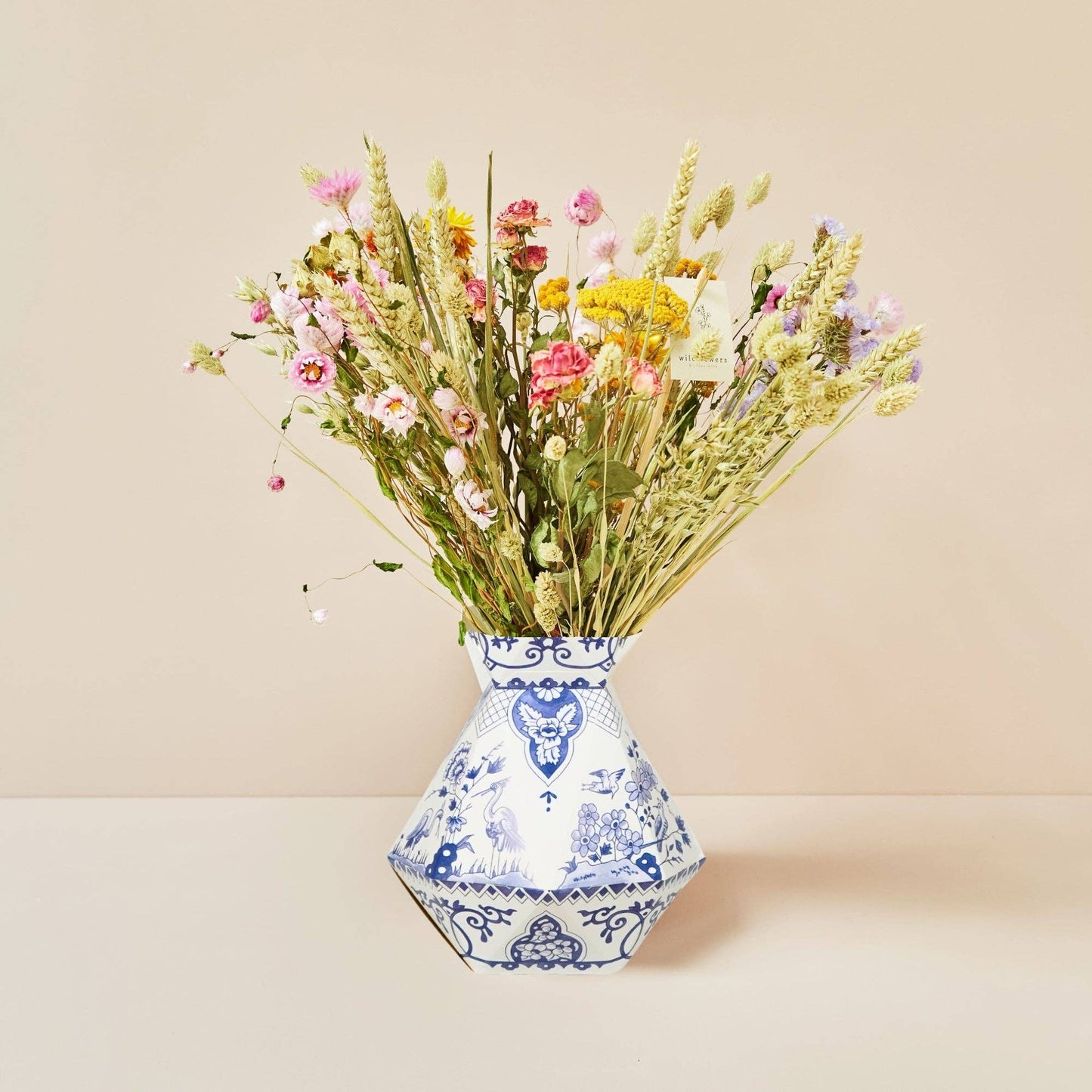 Medium Dried Flower Bouquet - Multicolour