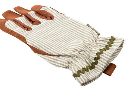 Gardening Gloves – Olive Stripe