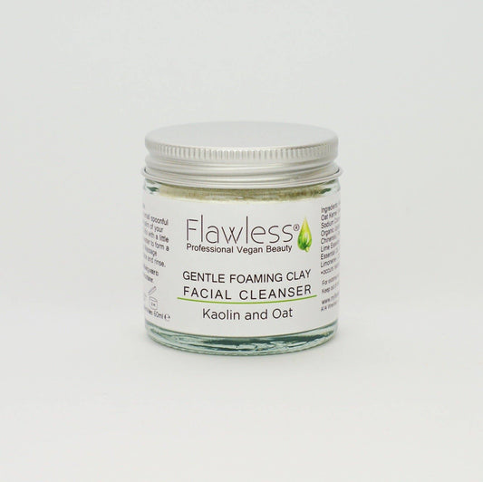 Flawless Beauty Gentle Foaming Facial Cleanser | Kaolin Clay & Oat 60ml