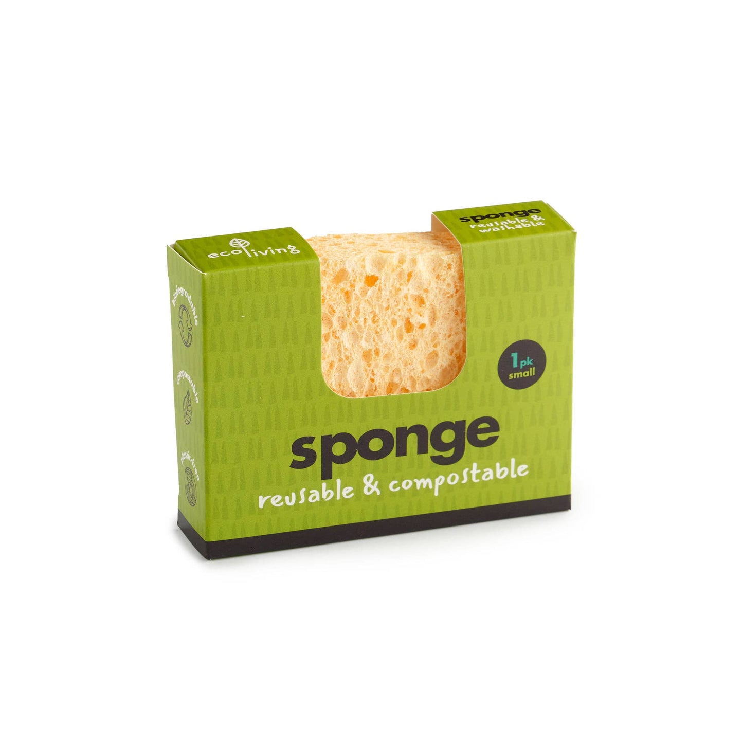 Compostable Sponge Wavy Duo - EcoLiving
