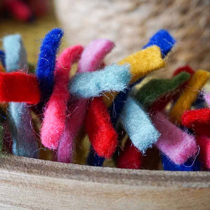 Fairtrade Hand Felted Confetti Garland