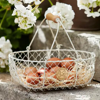 Sophie Conran Small Harvest Basket Buttermilk