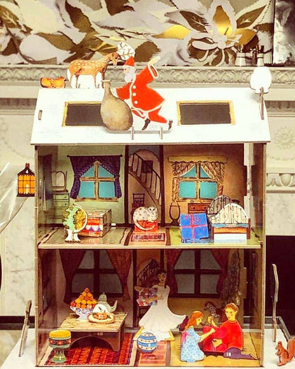 The Night Before Christmas Dolls House Pop and Slot 3D Advent Calendar