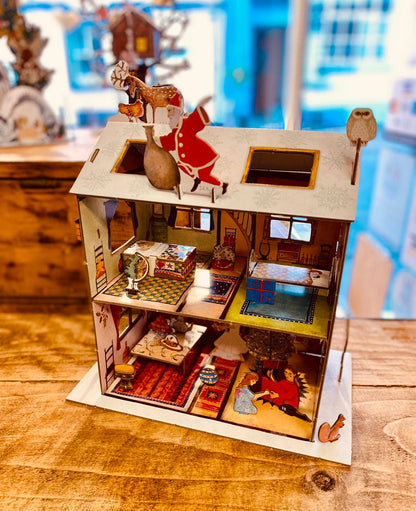 The Night Before Christmas Dolls House Pop and Slot 3D Advent Calendar