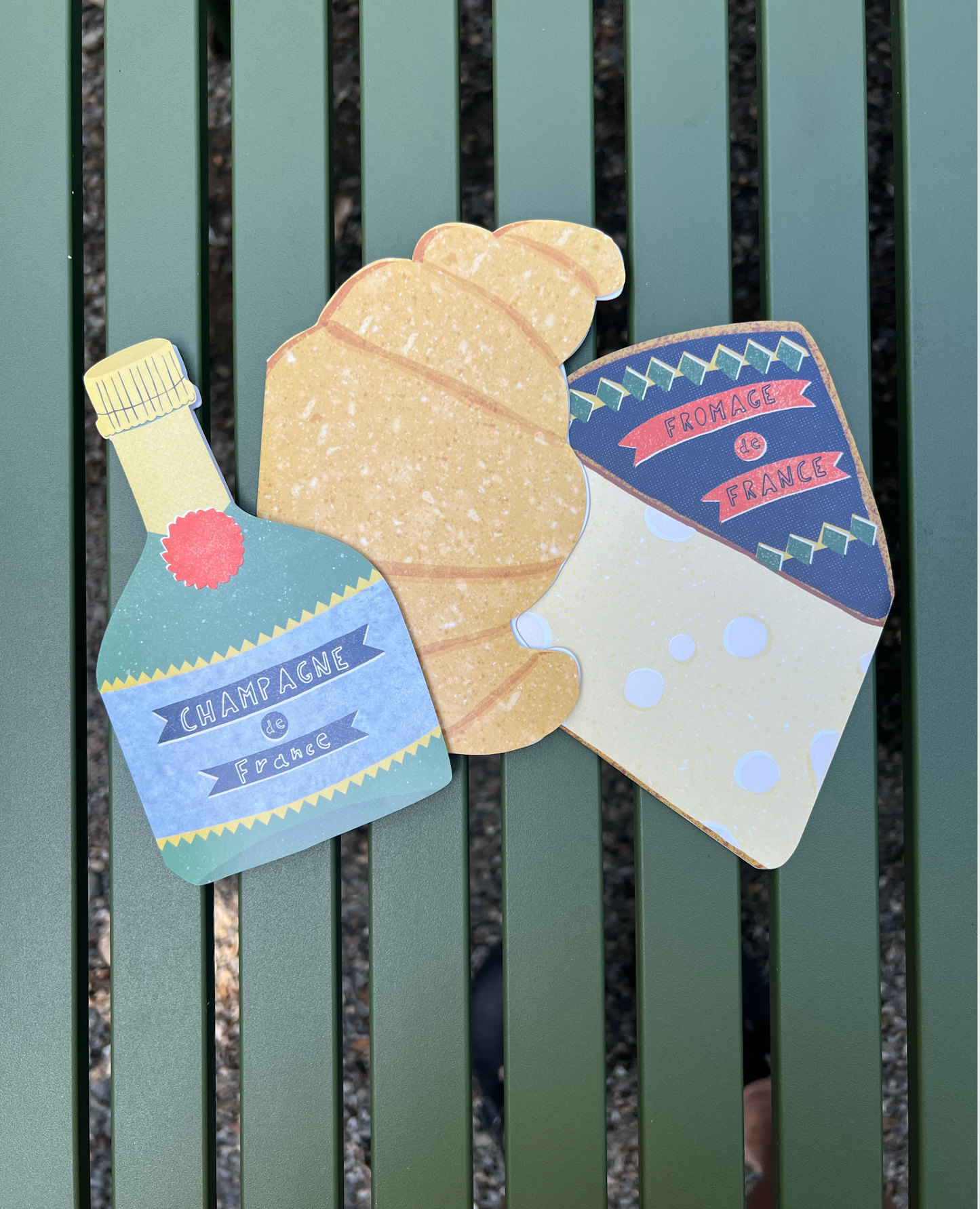 Le Champagne Greeting Card