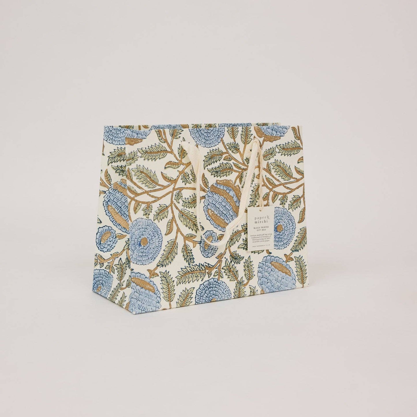 Medium Block Printed Gift Bags