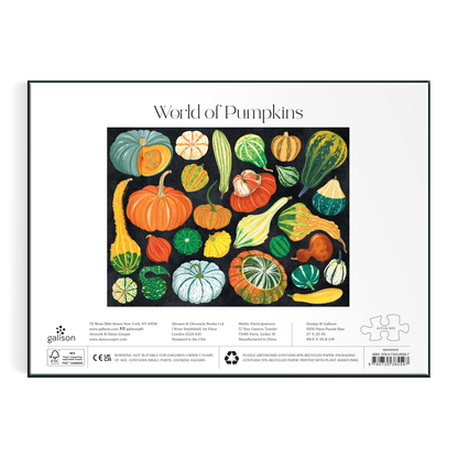 World of Pumpkins 1000 Piece Jigsaw Puzzle
