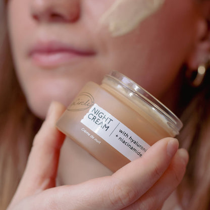 UpCircle Night Cream with Hyaluronic Acid + Niacinamide