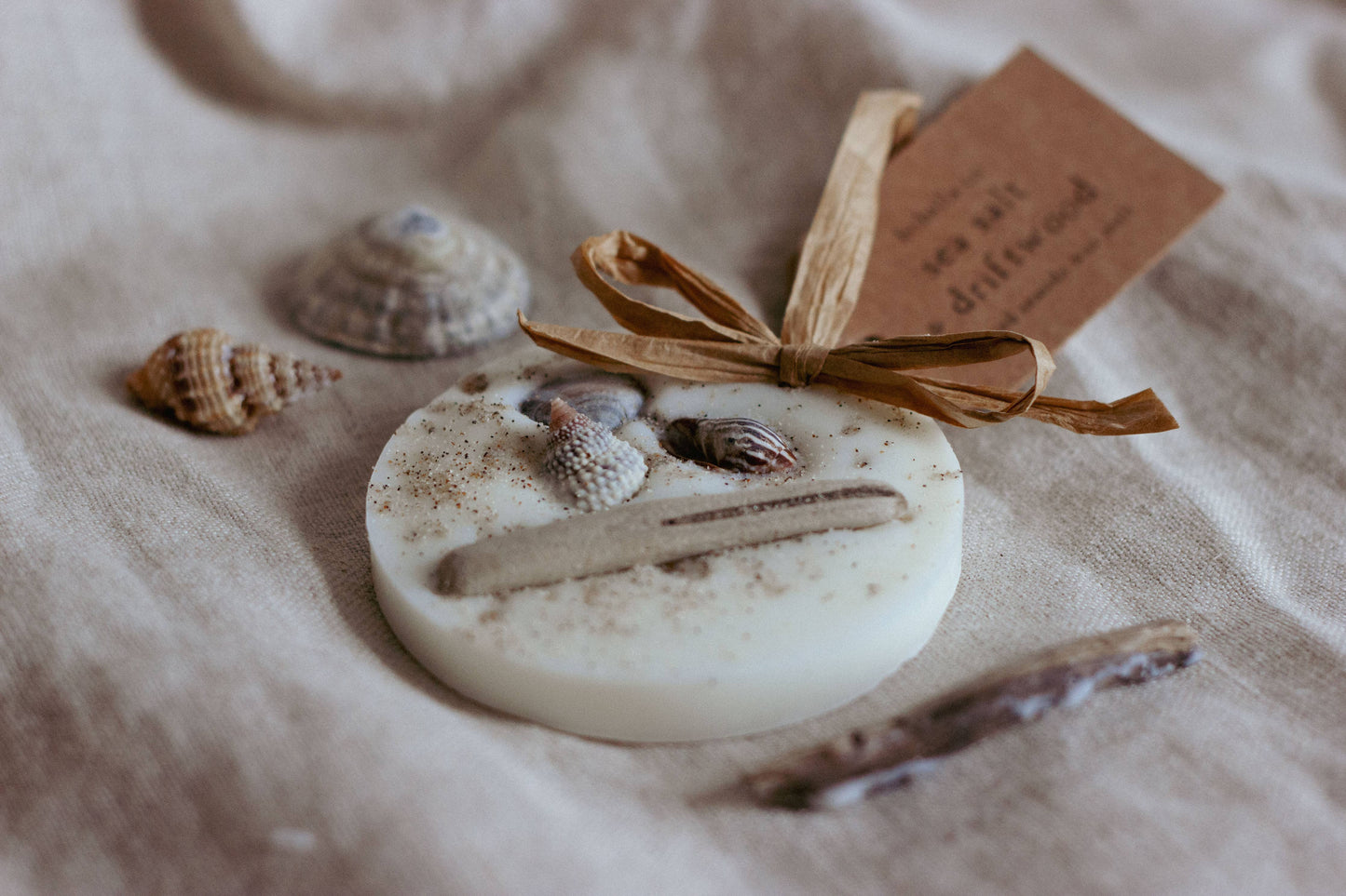 Sea Salt & Driftwood Scented Decoration and Wax Melt